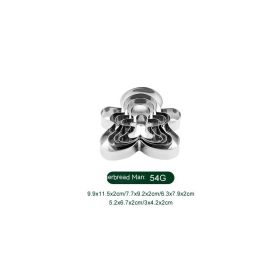 Christmas Series Biscuit Cake Mold Baking Fondant Mold (Option: Gingerbread Man)