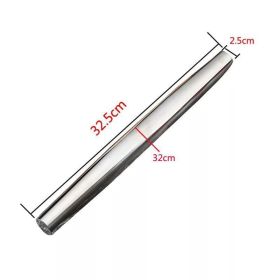 Mildew-proof Thickened 304 Stainless Steel Rolling Pin Household Dumpling Wrapper Rolling Pin Kitchen Utensils (Option: Stainless Steel Rolling Pin-32.5√ó2.5cm)